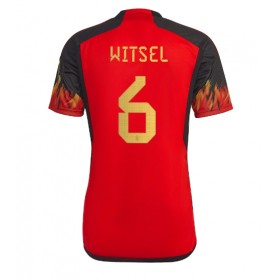 Belgien Axel Witsel #6 Hemmakläder VM 2022 Kortärmad